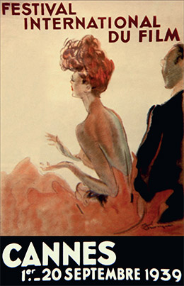 Affiche Cannes 1939