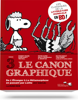 Le canon graphique - Volume 3 - De L'Étranger à La Métamorphose en passant par Lolita (XXe siècle) - éditions Télémaque