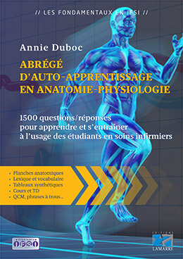 Abrégé d'auto-apprentissage en anatomie-physiologie - Annie Duboc - éditions Lamarre - 9782757308646