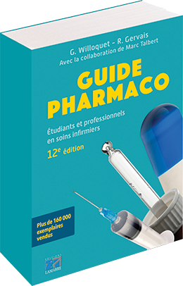 Guide pharmaco - 12e édition - G. Willoquet et R. Gervais - éditions Lamarre - 9782757309940