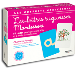 Les lettres rugueuses Montessori